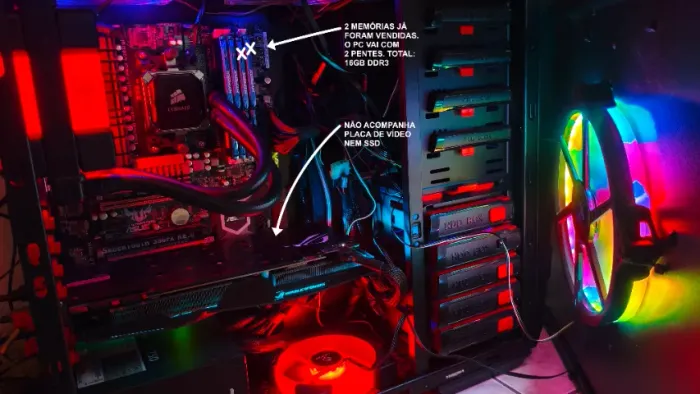 Computador Gamer DDR3 AM3+ ASUS - LEIA O ANÚNCIO