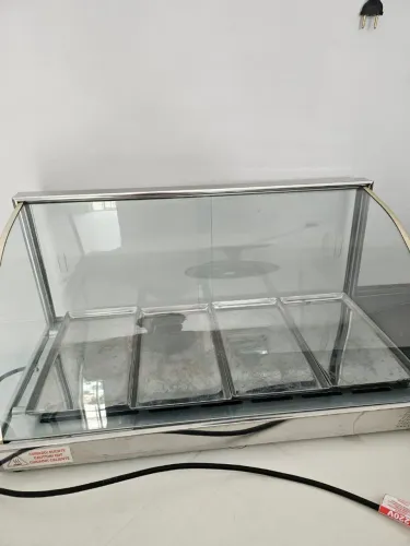 Mostruário quente para salgados