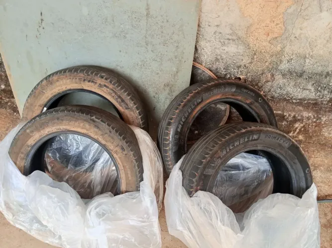 Pneu Michelin 15 meia vida