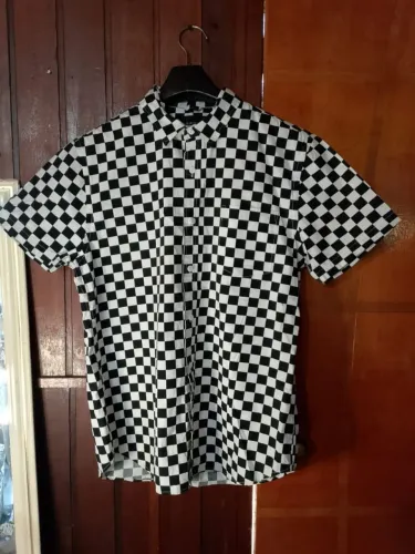 Camisa social xadrez