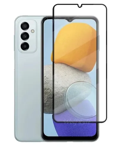 Película de Vidro Temperado 3D Samsung Galaxy M13, M23, A02 e A02s Borda Preta