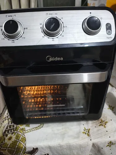 Fritadeira Elétrica Oven Midea 12 Litros 220v -  Praticamente Nova