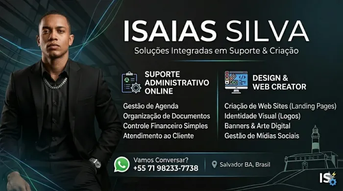 Suporte Administrativo Remoto / Web Creator Design