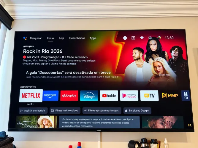 TV Philips 65? 4K UHD Ambilight LED