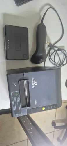 Kit Comércio: SAT Fiscal Elgin Smart + Impressora térmica cupom Elgin i9 + leitor códigos
