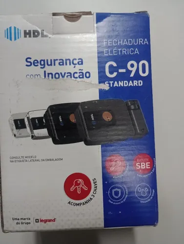 FECHADURA ELÉTRICA HDL C-90 STANDARD