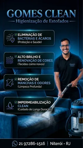HIGIENIZAÇÃO/LIMPEZA DE ESTOFADOS