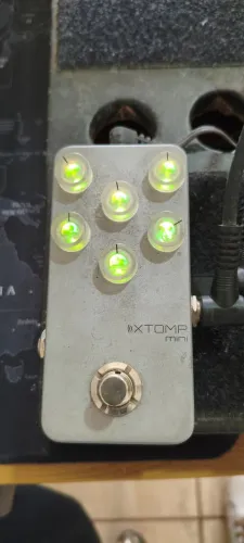 Pedal Distortion, OD, Delay, Rev, Chorus, Amp e Cab, Multi Efeito.