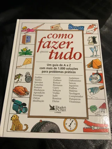 Vendo livro como fazer tudo capa dura e ilustrado