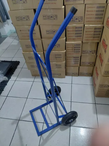 Carro de Carga 200kg Metasul pneu rigido (NOVO)