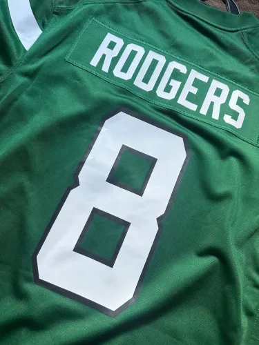 Jersey NFL NY Jets #8 Rodgers