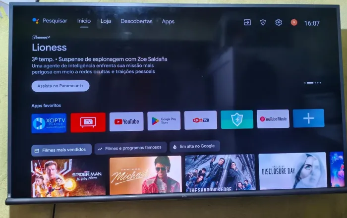 TV smartv TCL 4k 59 polegadas 