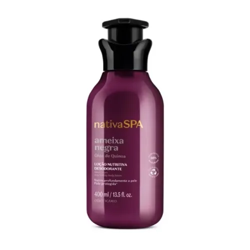 Loção Nutritiva Desodorante Corporal Nativa SPA Ameixa Negra 200ml