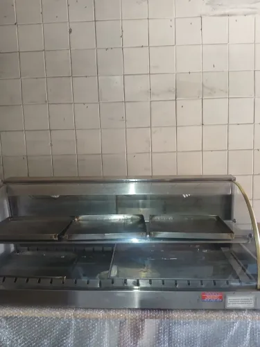 Estufa vidro curvo 1.10 mts