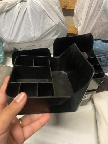 Porta sache de mesa plástico
