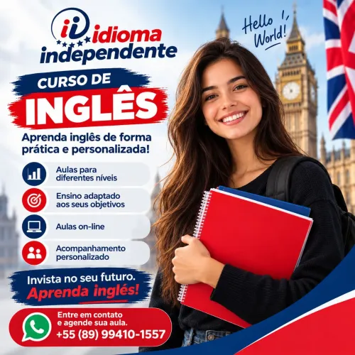 Curso de inglês (aulas particulares)