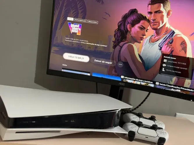 Playstation 5 Mídia física