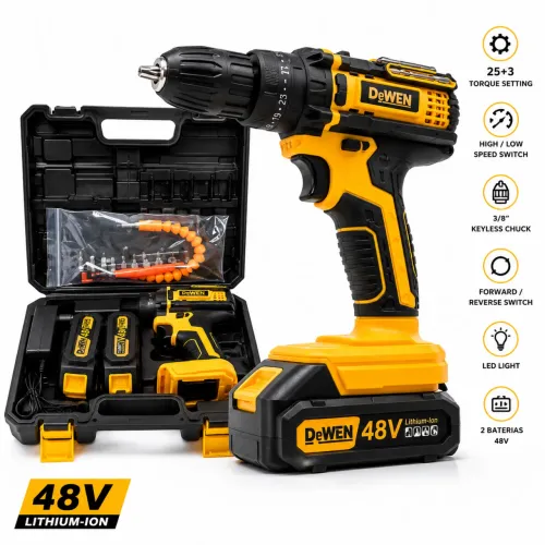 Parafusadeira/Furadeira DeWEN 21V Nova