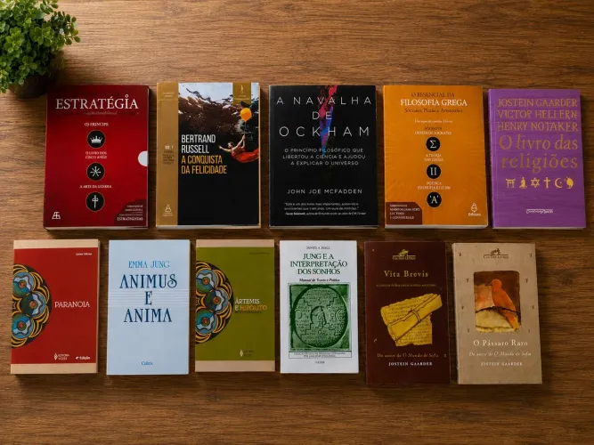 Coleção com 11 Livros de Psicologia, Filosofia e Desenvolvimento Pessoal
