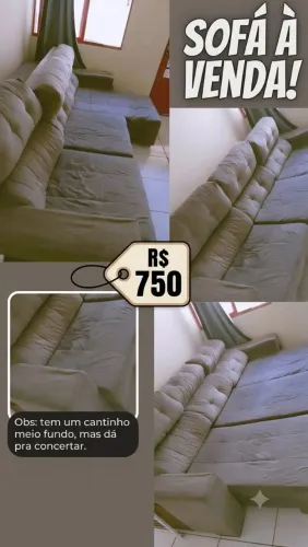 Sofá 3 lugares