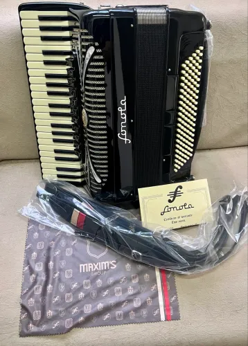 acordeon sanfona sinola ss6 3/5 Lmh dupla ressonância