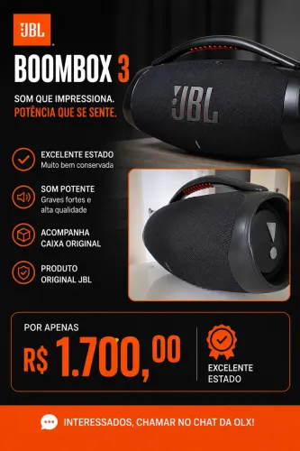 JBL BOOMBOX 3 ? EXCELENTE ESTADO