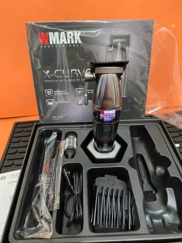 Máquina de cortar cabelo WMark Profissional Lacrada 