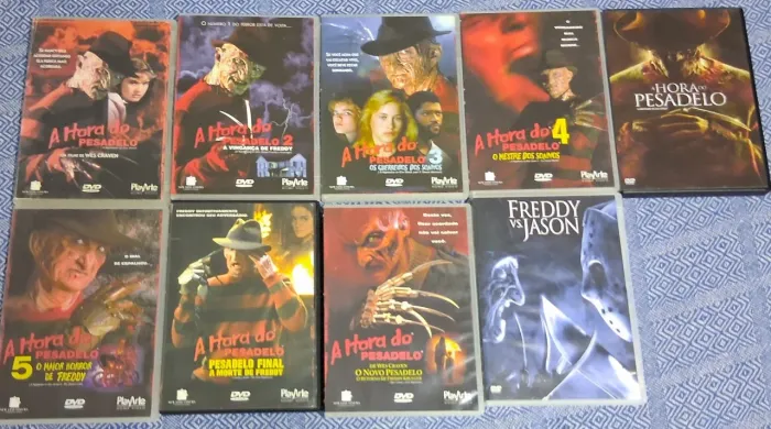 Dvd coleção a hora do pesadelo - original 