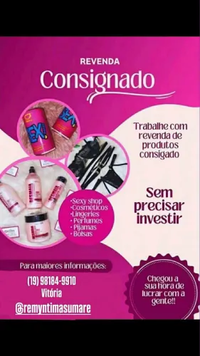 Revendaaa 100% consignada ?