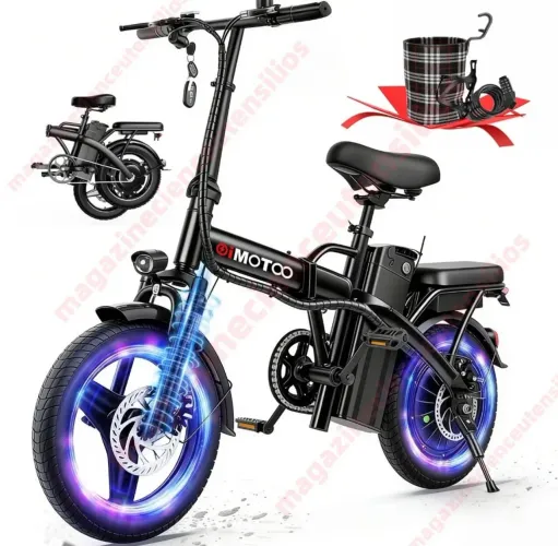 Vende-se bike elétrica dobrável aro 14 S6 oimotoo 