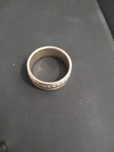 Anel prata 925 masculino Bali trançado fixo NOVO 