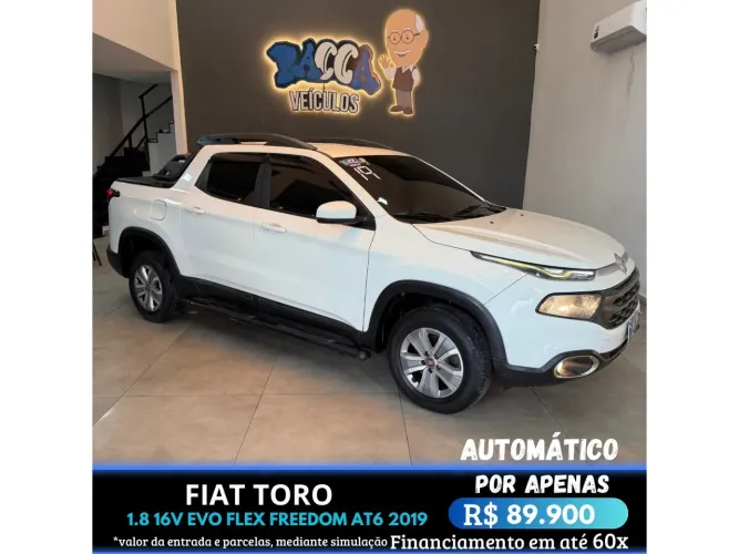 Fiat Toro Freedom 1.8 16V Flex Aut. 2019