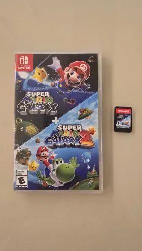 Mario Galaxy 1 e 2  Nintendo Switch 1 e 2 com atualizações gratuitas para Switch 2