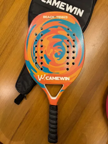 Raquete Beach Tennis Camewin (Laranja)