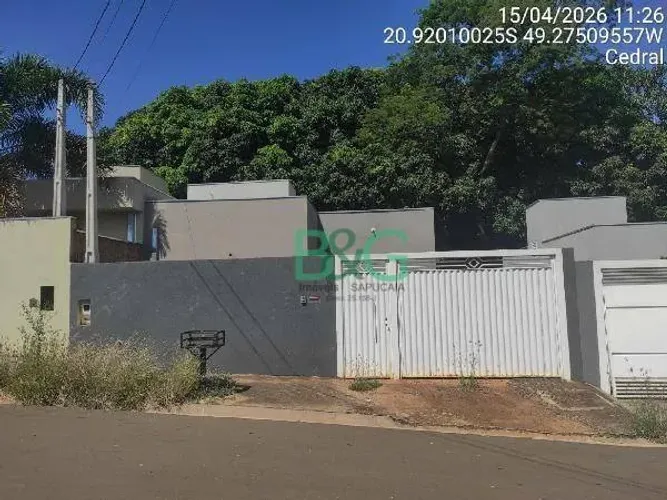 Casa com 1 dormitório à venda, 43 m² por R$ 103.704,06 - Residencial Bela Aurora - Cedral/