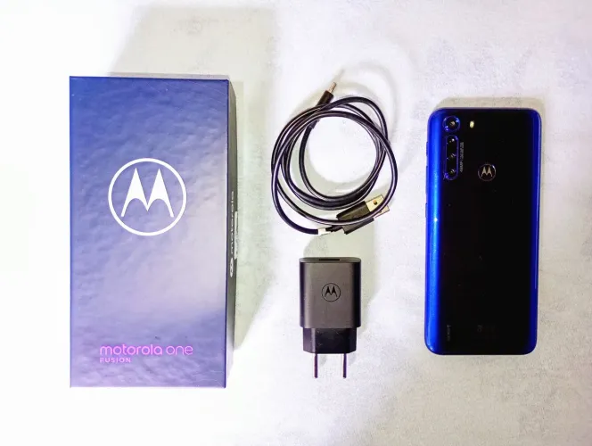 Celular Motorola One Fusion 48MP
