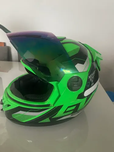 Capacete Evolution g8 evo - Viseira espelhada