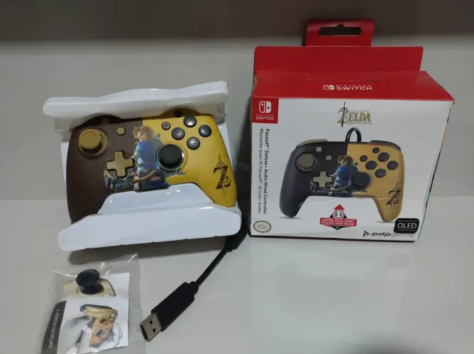 Controle Nintendo Switch Zelda