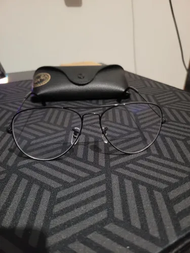 Armação de Óculos Masculino Rayban Aviador RB3026 - Metal