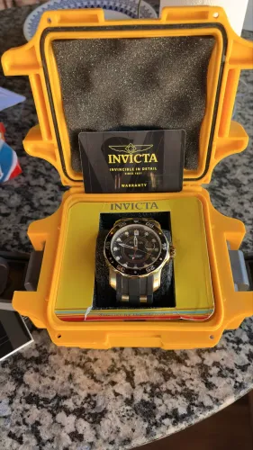 Relógio Invicta Pro Diver GMT Original - Modelo 6991 - Completo