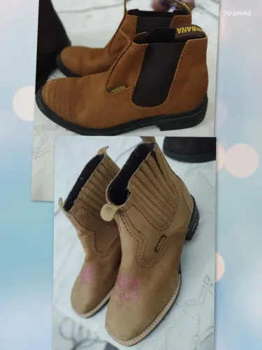 Botas. Marca: URBANA. n 36 . As 2 por R$160