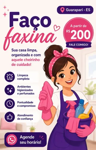 Faxina em Guarapari