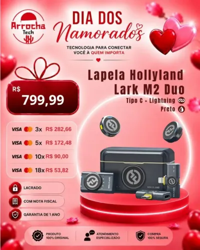 Lapela Hollyland Duo