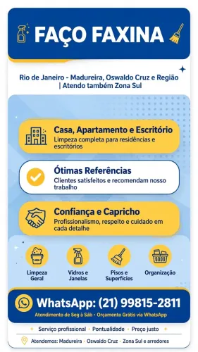 Faxineira 