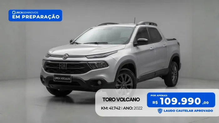 Fiat Toro Volcano 1.3 T270 4X2 Flex AUT 2022