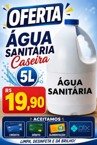 Água Sanitária 5L