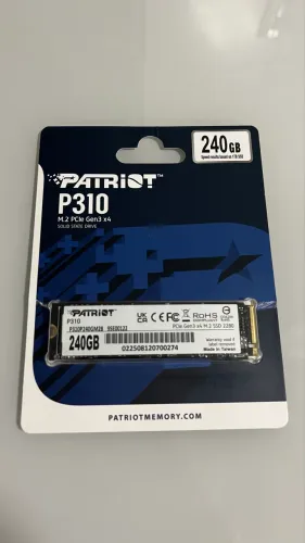 SSD Patriot P310 240GB M.2 NVMe