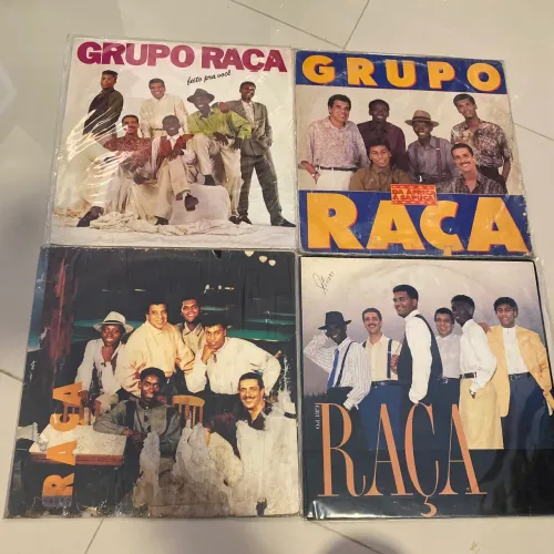 Disco de vinil coletânea grupo Raça raridade