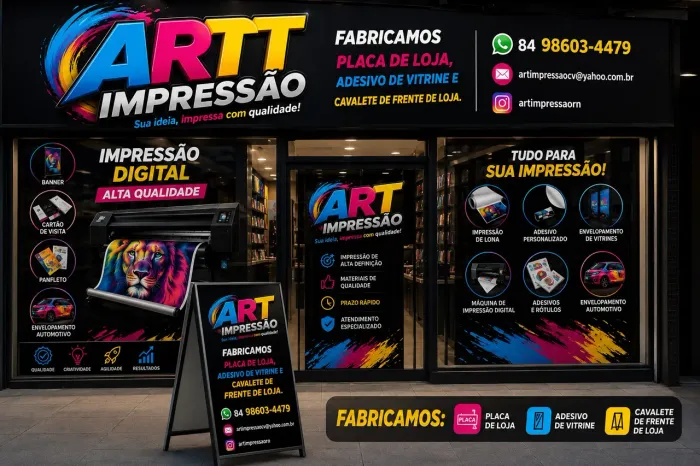 Adesivo lona banners