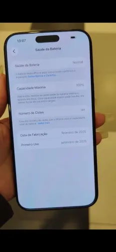 iPhone 16 Pro Max 256GB bateria 100%